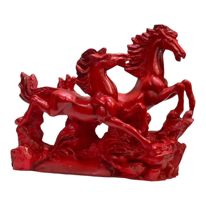 Running Horses Showpiece Best for Gifting