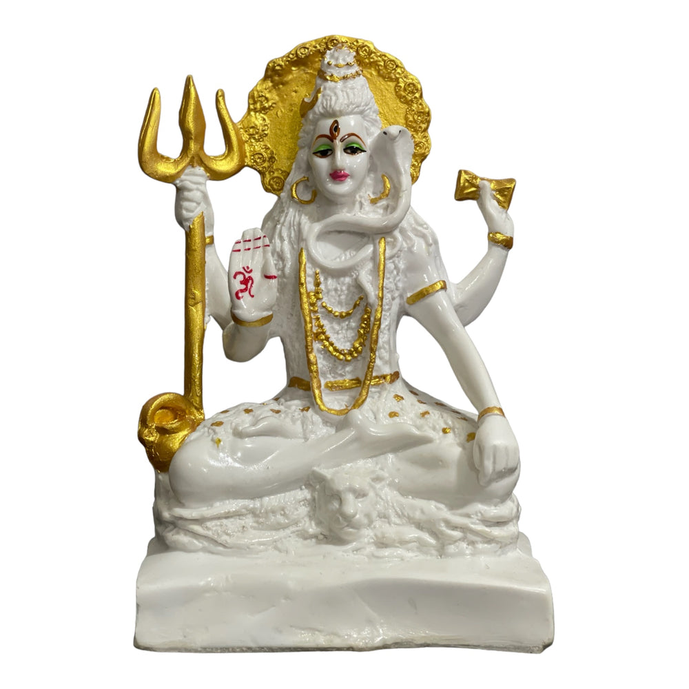 Lord Shiva Marble Look Idol Best FOr Home Puja Ghar
