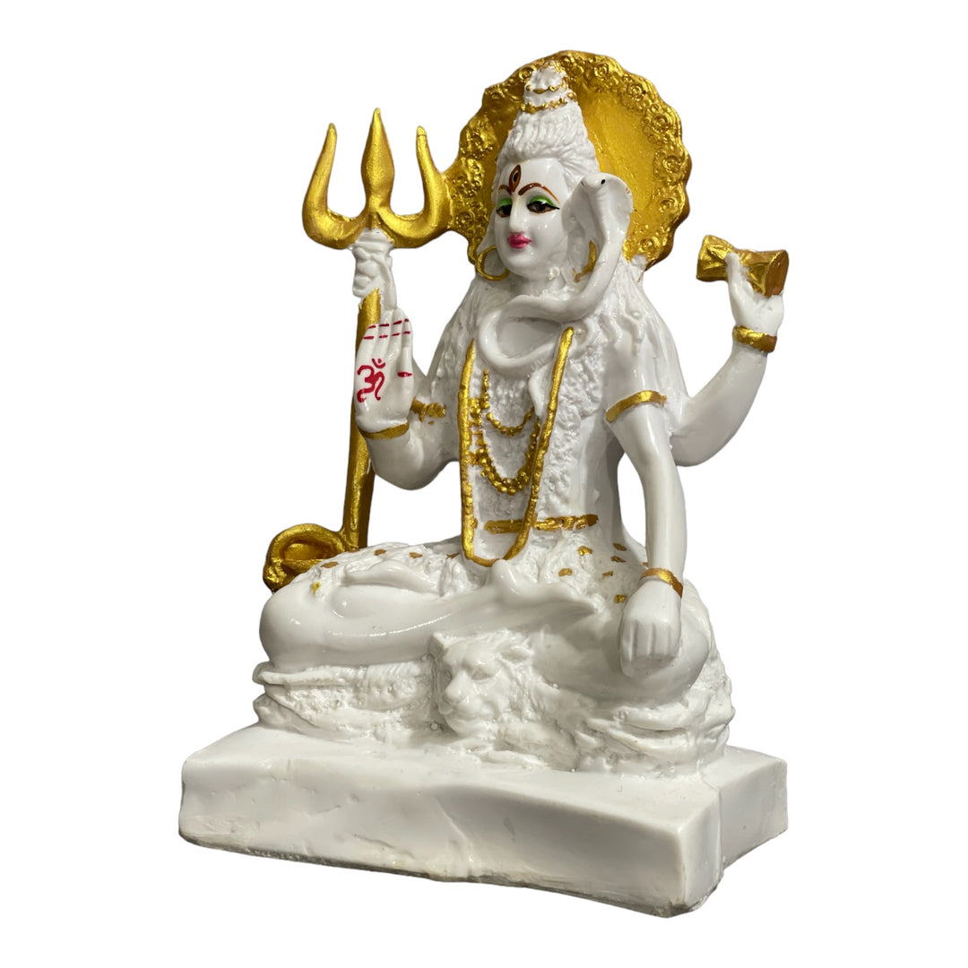 Lord Shiva Marble Look Idol Best FOr Home Puja Ghar