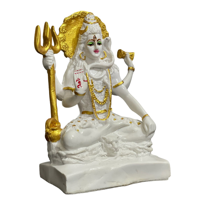 Lord Shiva Marble Look Idol Best FOr Home Puja Ghar