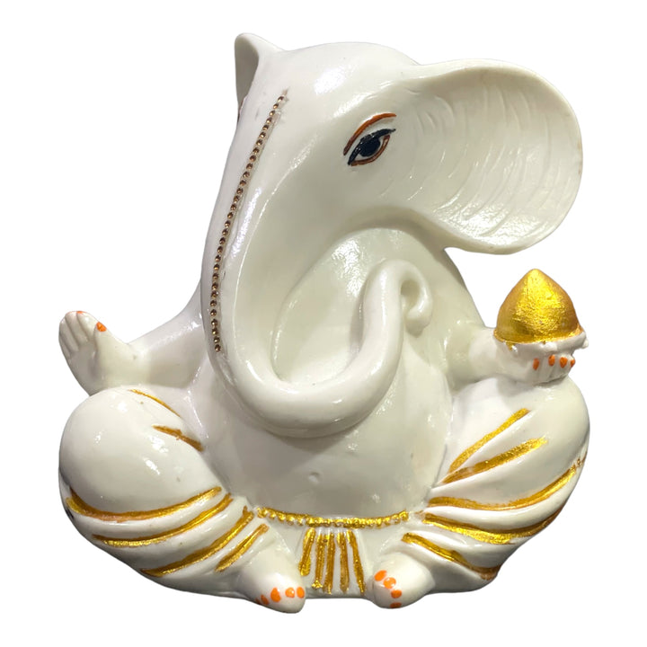 Marble 6 inches Murti for home Puja