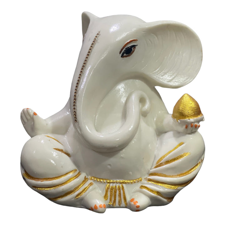 Marble 6 inches Murti for home Puja