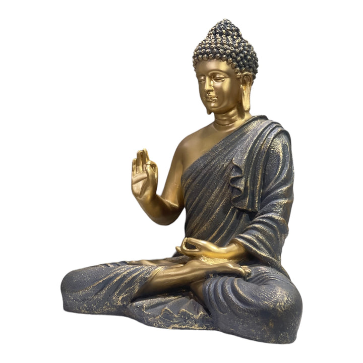 Symbol of Peace Meditating Buddha Statue Home décor Idol  15 inches