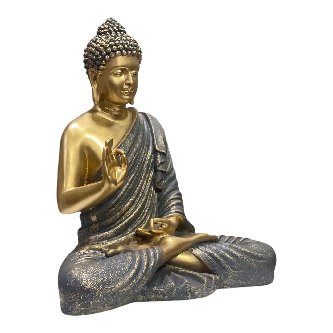 Symbol of Peace Meditating Buddha Statue Home décor Idol  15 inches