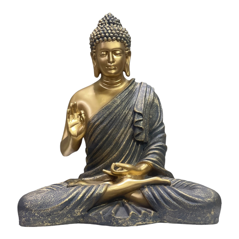 Symbol of Peace Meditating Buddha Statue Home décor Idol  15 inches