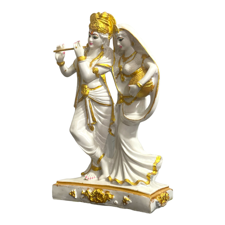 Lord Radha Krishan Marble Look Idol