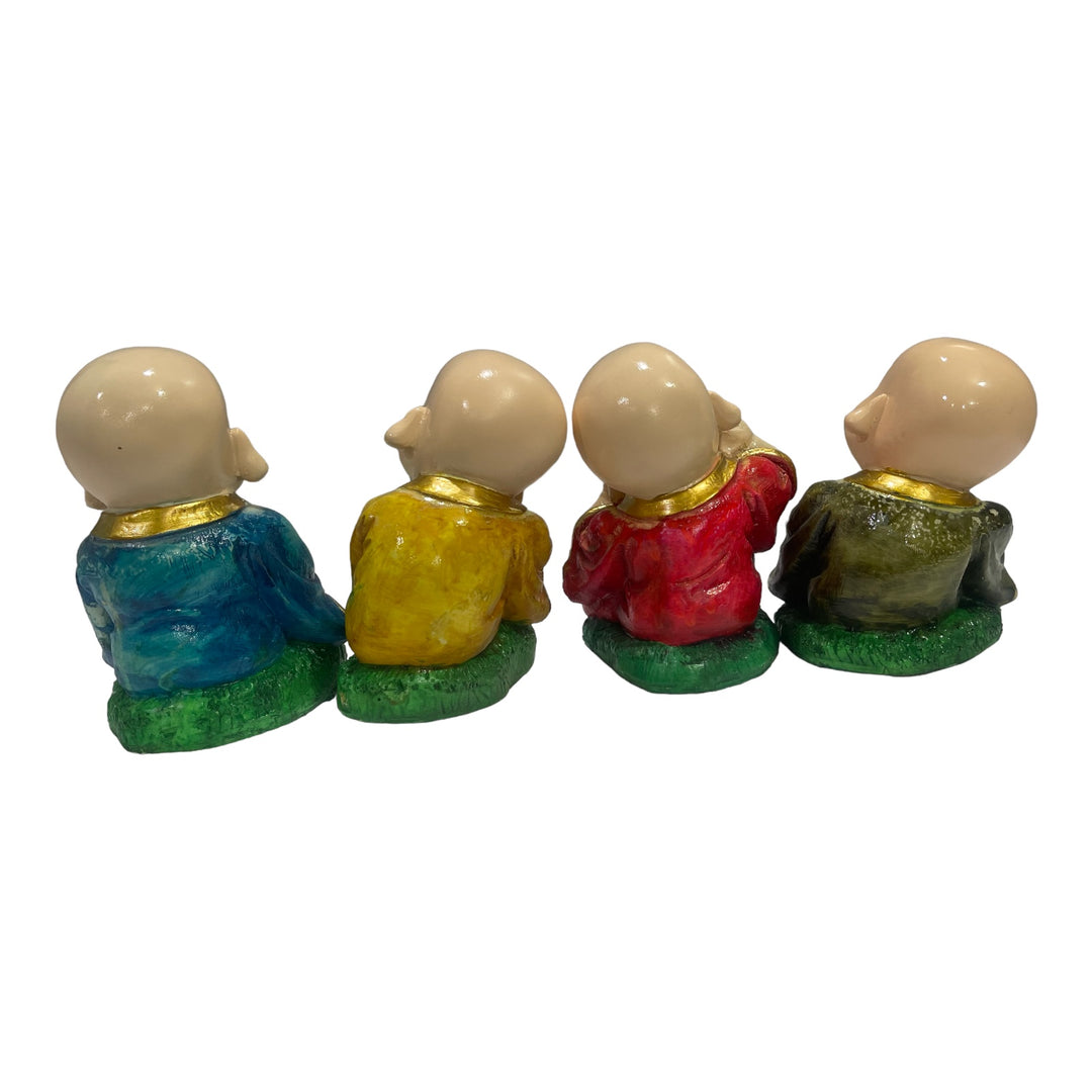 Polyresin Welcome Monk for Best for Home Office able