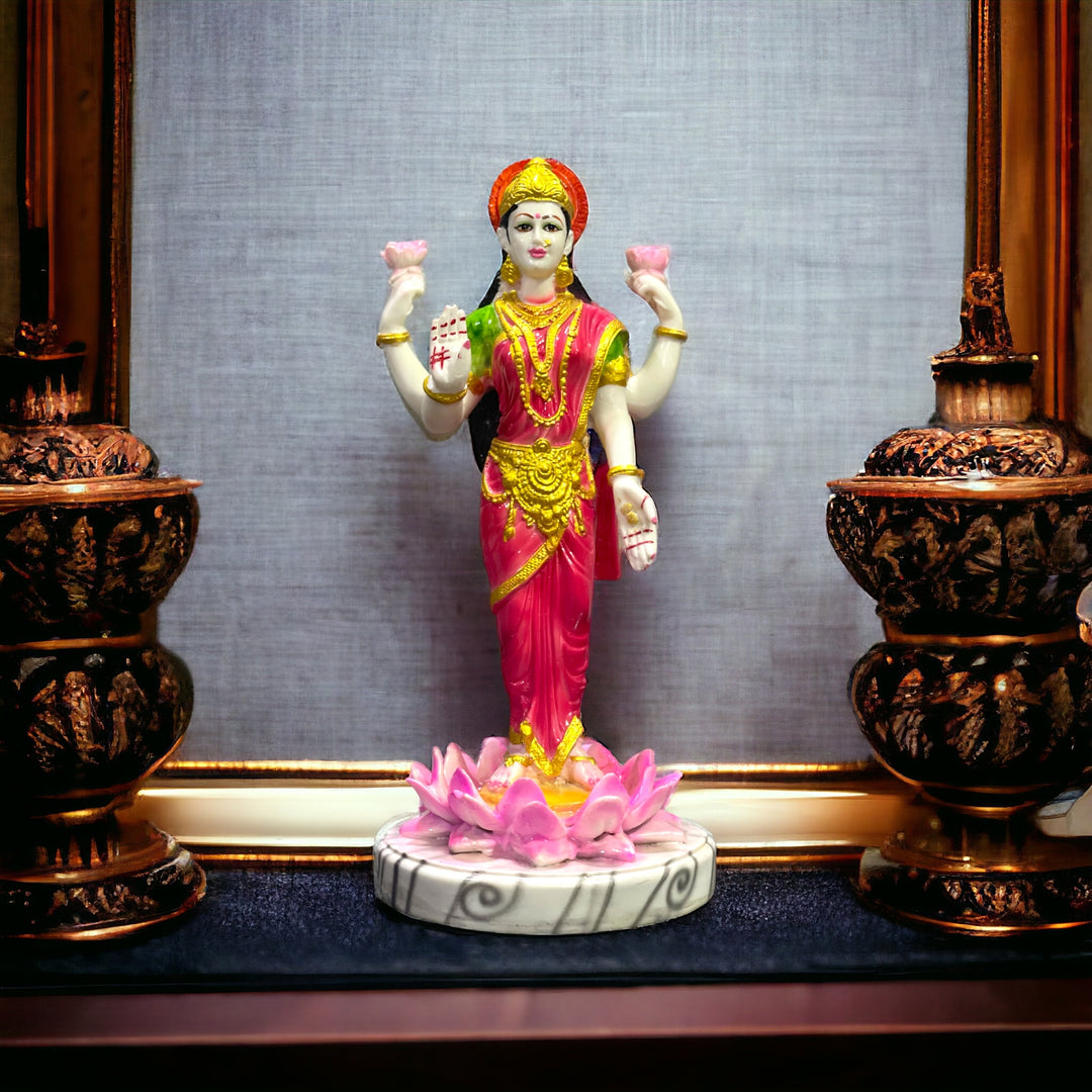 Mata Laxmi  Marble Look Standing Idol