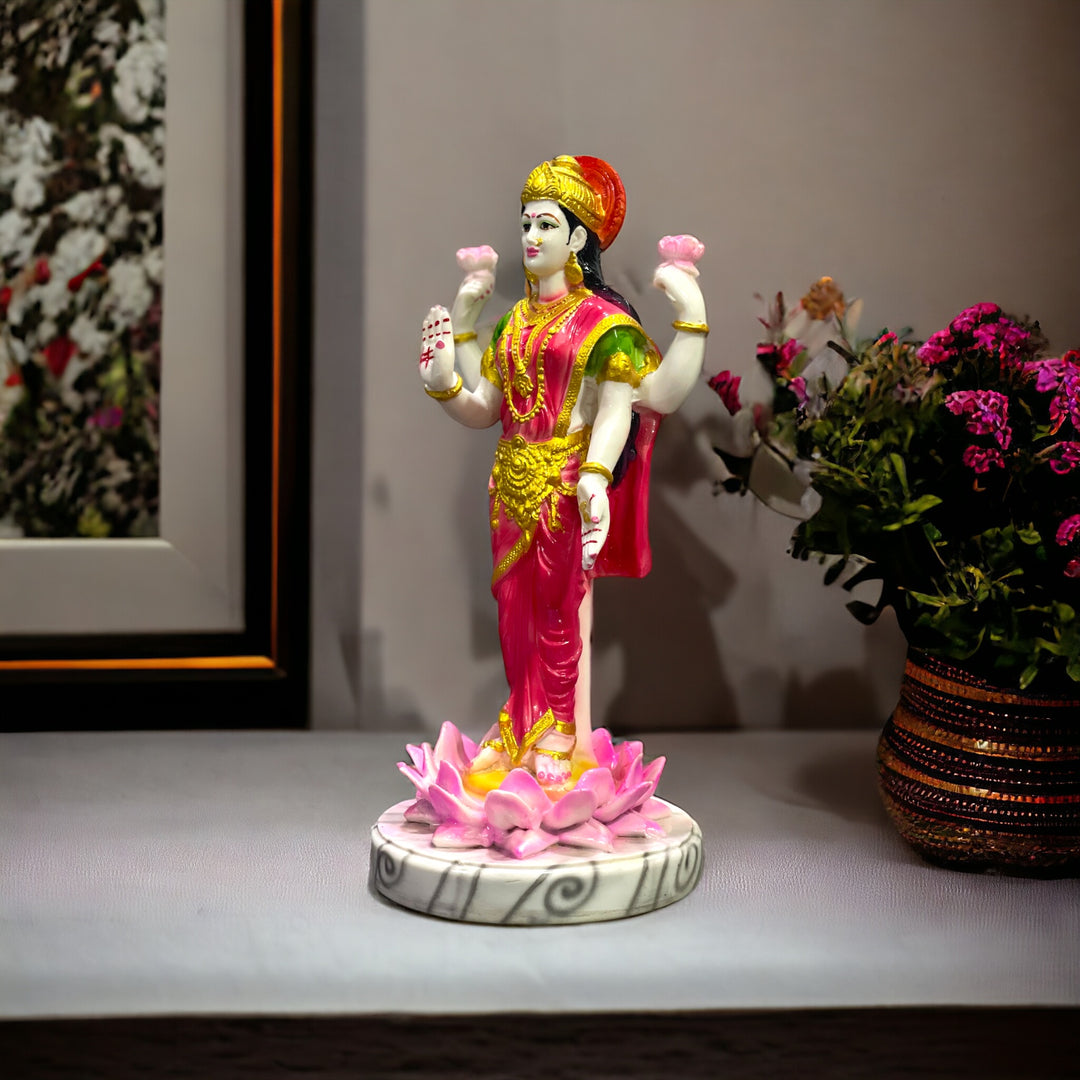 Mata Laxmi  Marble Look Standing Idol