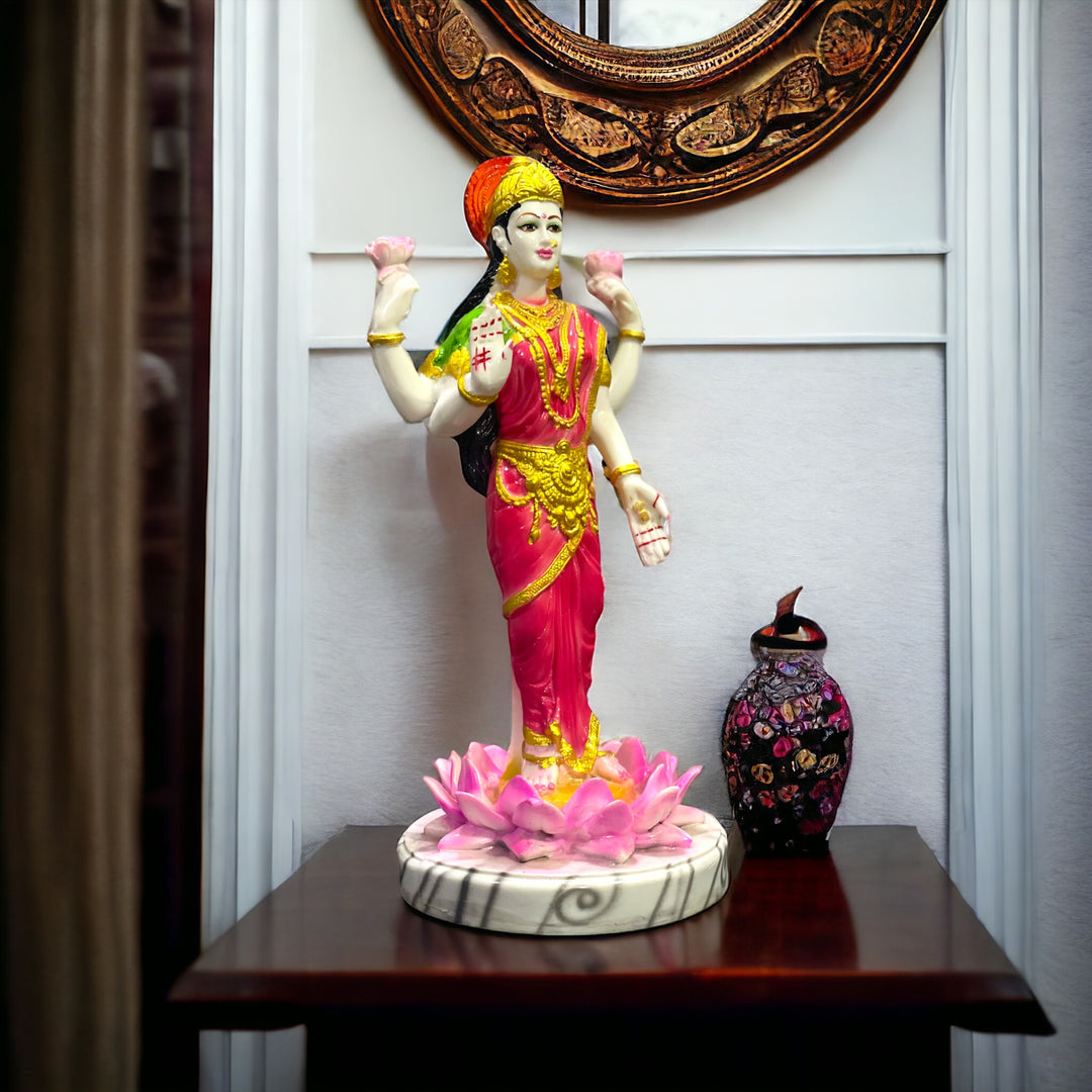 Mata Laxmi  Marble Look Standing Idol