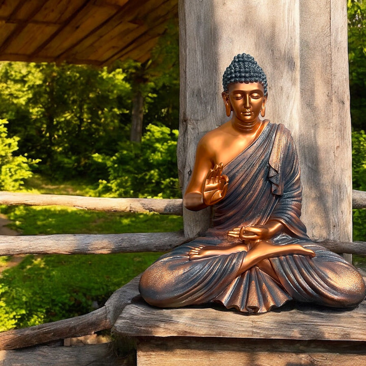 Premium 2 Ft Resin Buddha Idol | Decorative Buddha for Spa, Office & Balcony