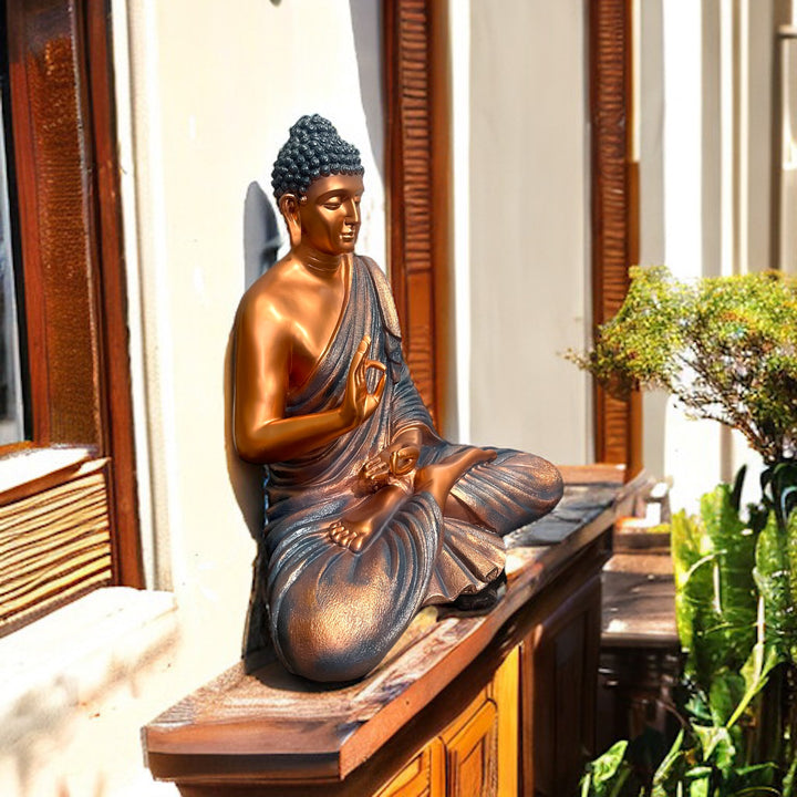 Premium 2 Ft Resin Buddha Idol | Decorative Buddha for Spa, Office & Balcony