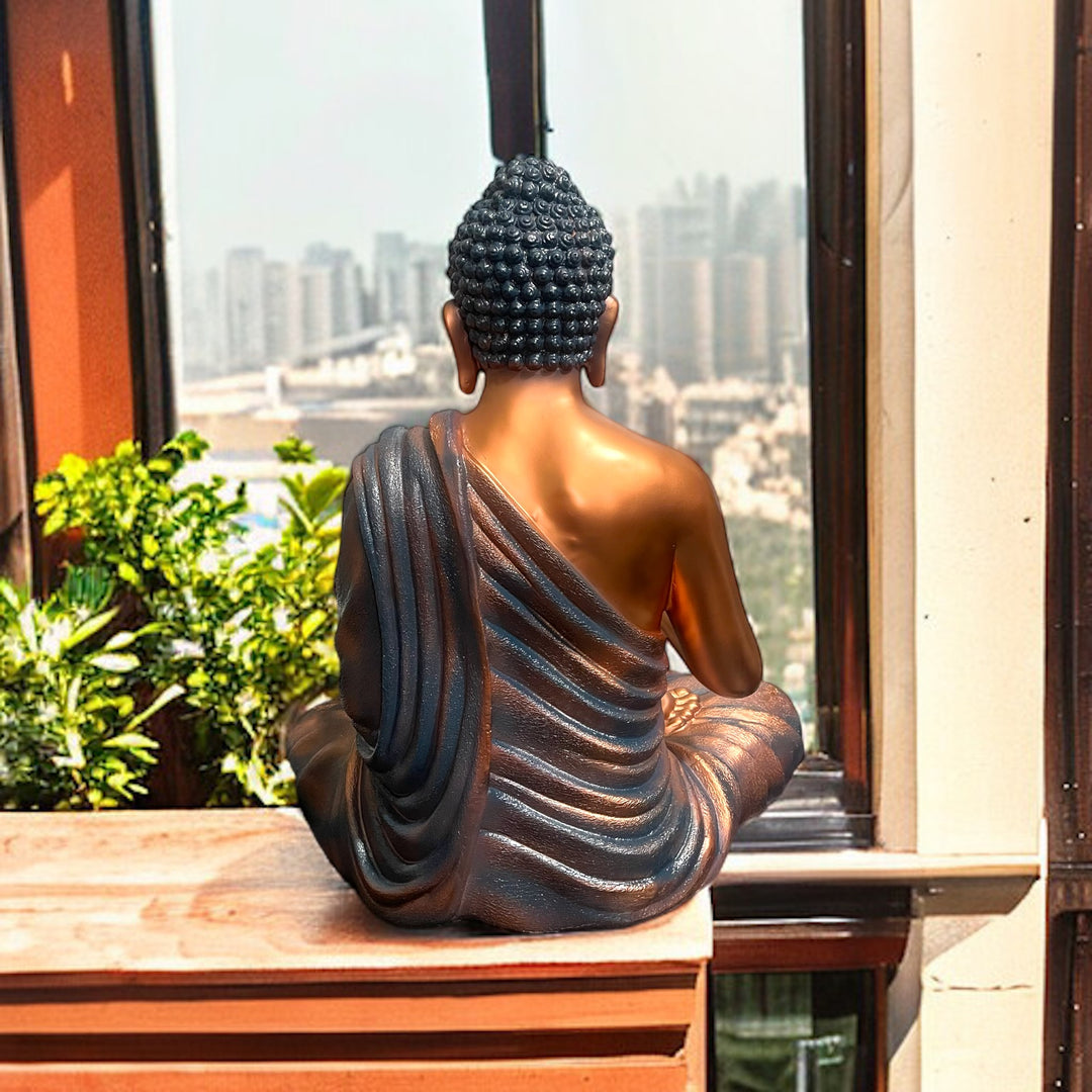 Premium 2 Ft Resin Buddha Idol | Decorative Buddha for Spa, Office & Balcony