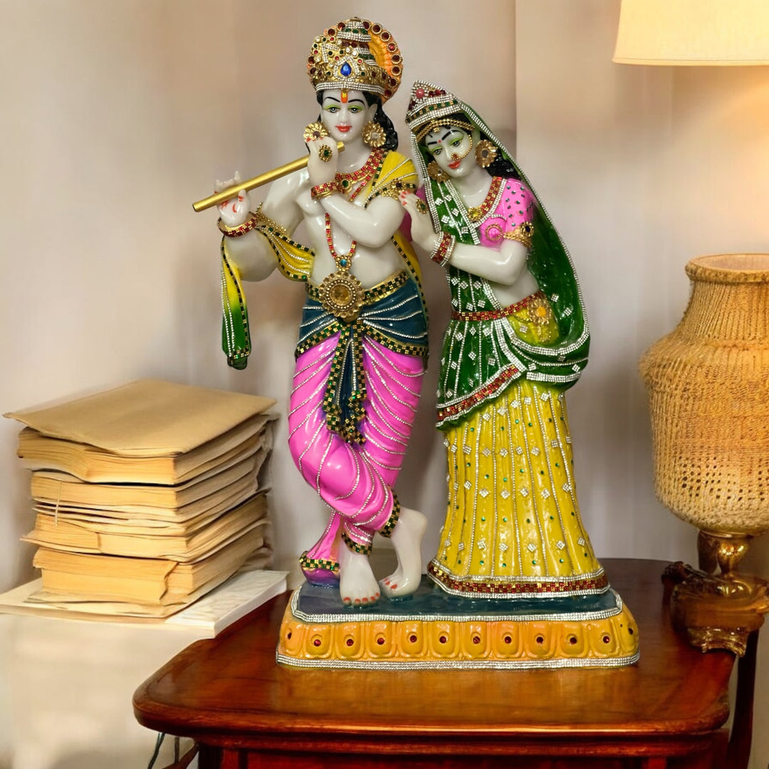 premium radha krishna idol for gifting