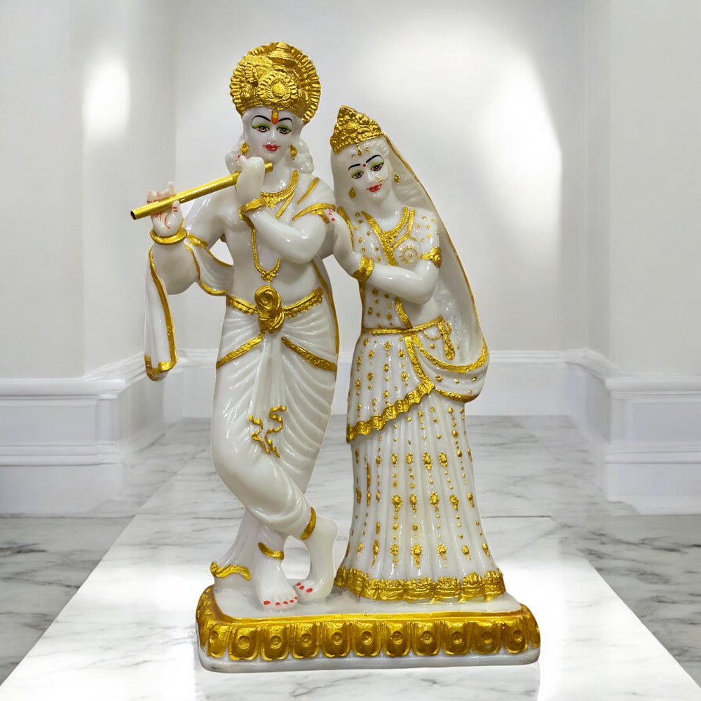 radha krishna statue for living room