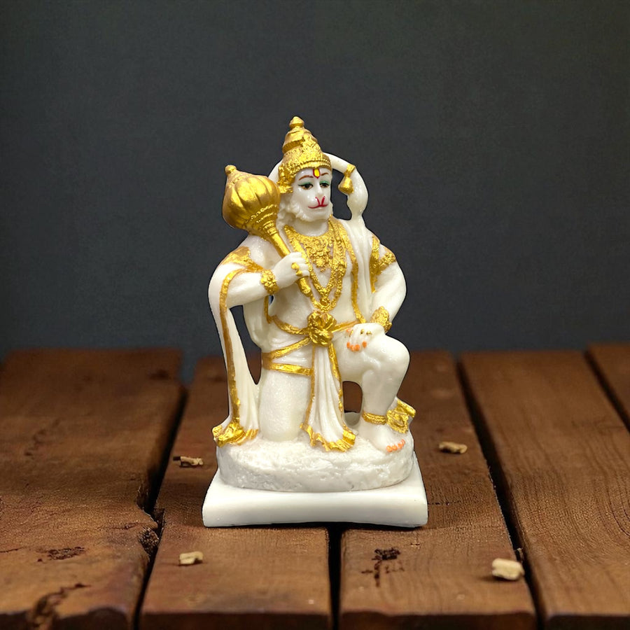 Lord Hanuman Statue best for home temple height 8 inches