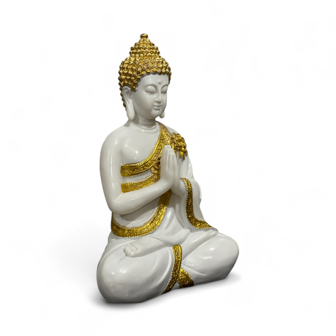 Anjali Mudra Buddha Composite Look Marble Idol Hand Pose The Best Gift for Friends H – 30 cm
