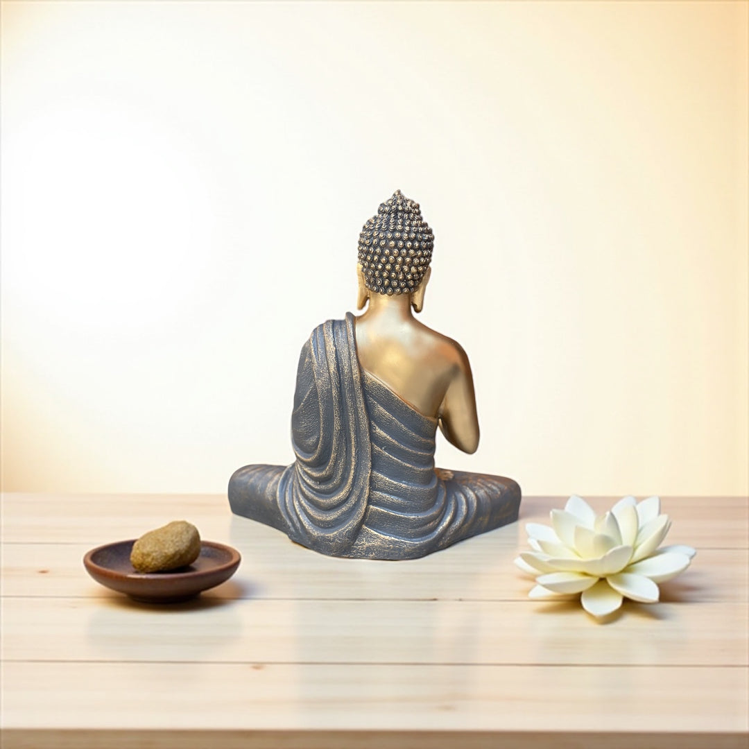 Economical Price Buddha Statue 1.5 Feet | CutnCurve Premium Resin Creation