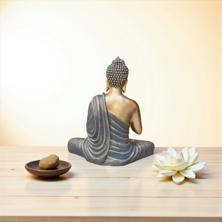 Economical Price Buddha Statue 1.5 Feet | CutnCurve Premium Resin Creation