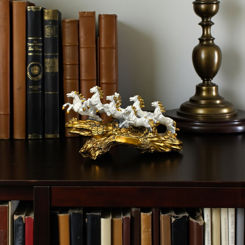 horse 7 running horses statue vastu 