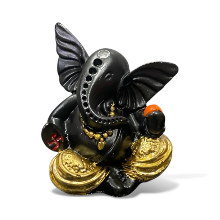 Lord Ganesh Idol For Car Dashboard Idol Gifting Office Puja Decor Height 6.5 cm