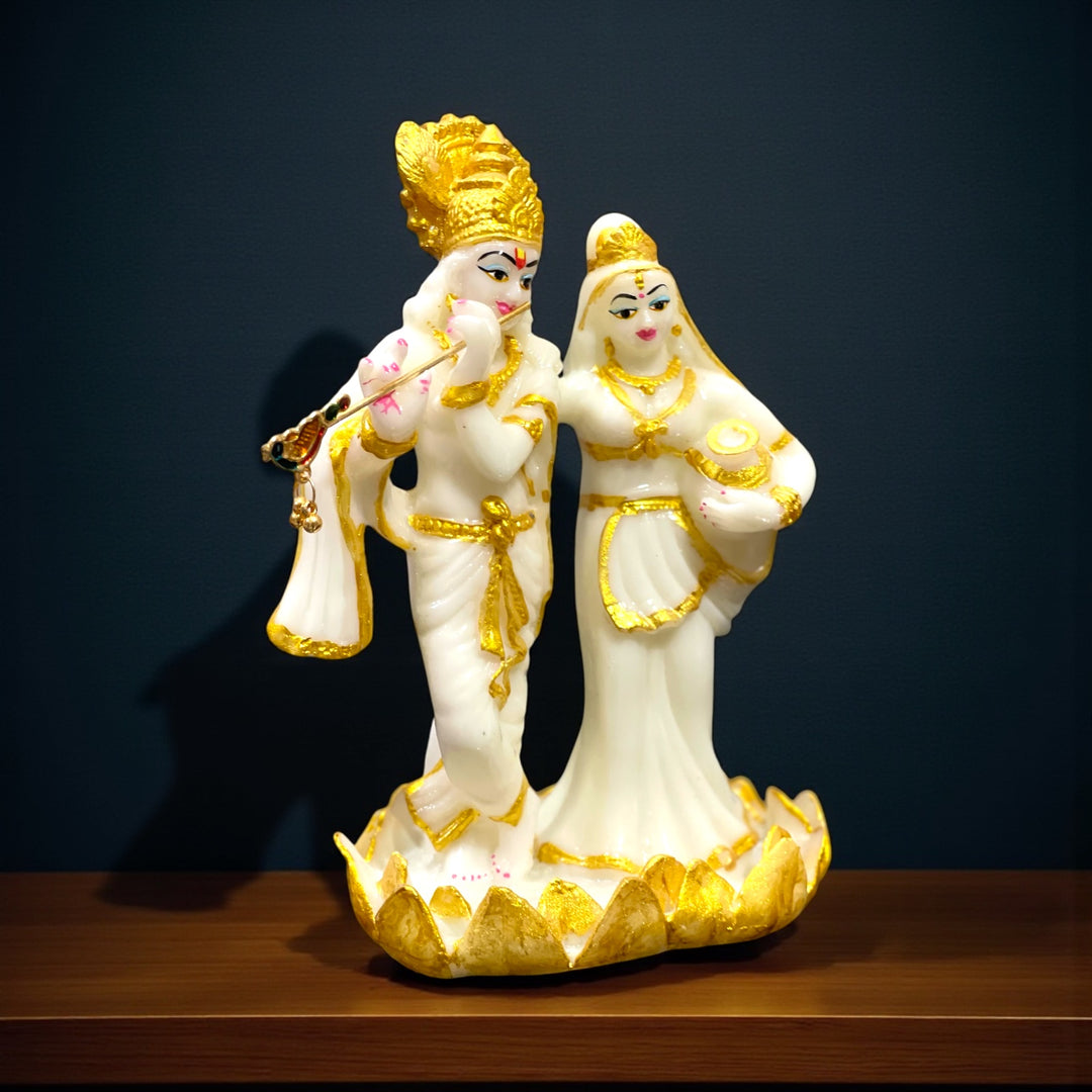 Radha Krishna for Home Temple,H-19cm