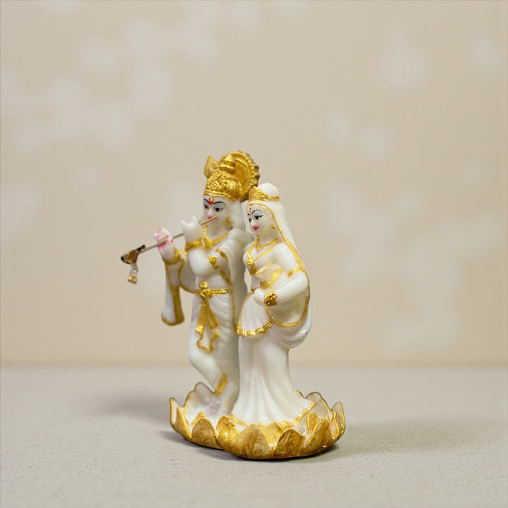 Radha Krishna for Home Temple,H-19cm