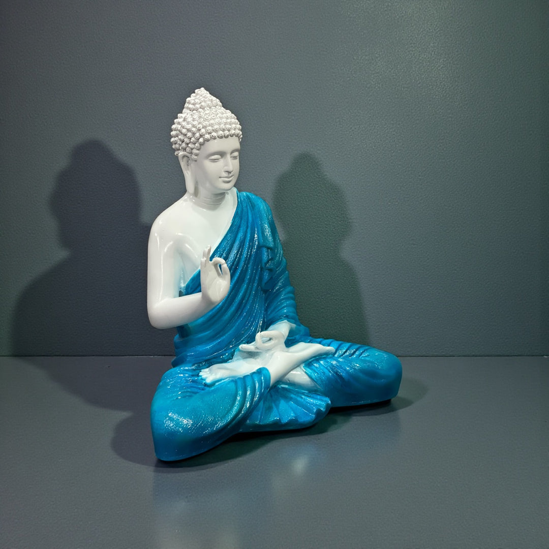 15 Inch Buddha Statue by CutnCurve | Elegant Resin Idol at Economical Price