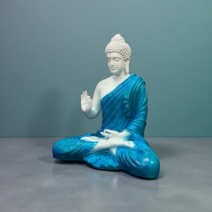 15 Inch Buddha Statue by CutnCurve | Elegant Resin Idol at Economical Price