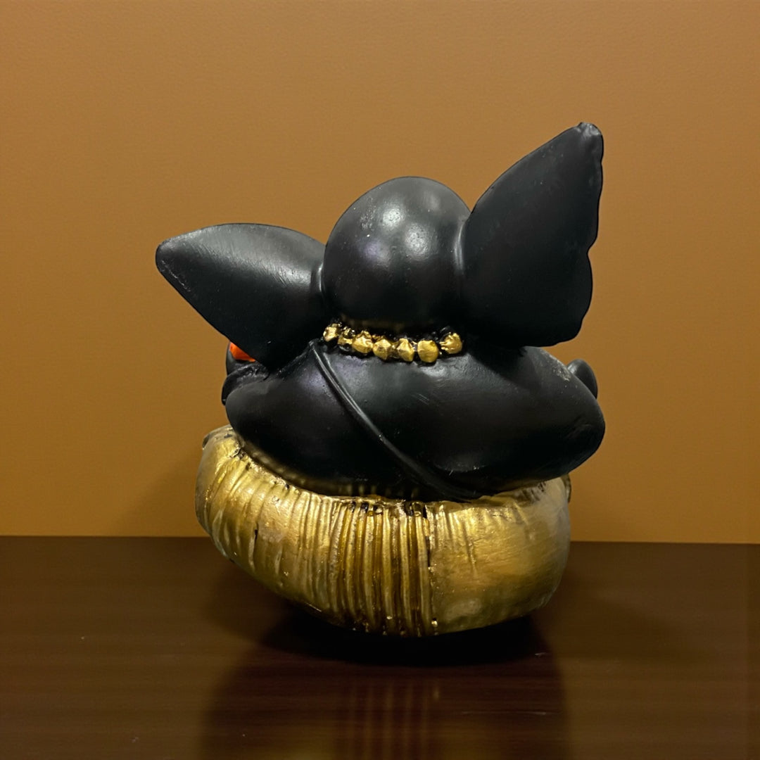 Lord Ganesh Idol For Car Dashboard Idol Gifting Office Puja Decor Height 6.5 cm