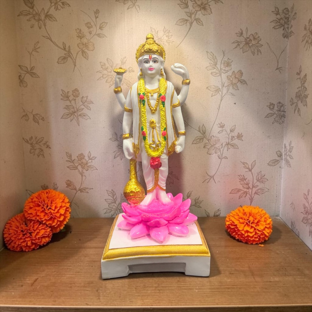 Lord Vishnu
Lord Vishnu Idol
Vishnu Murti
Vishnu Statue
Vishnu Narayan Idol
Ekadashi Puja
Ekadashi Decor
Resin Idol
Resin Murti
Handmade Idol
Home Temple Decor
Temple Decor
Spiritual Decor
Religious Decor
