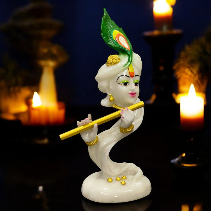 composite marble krishna murti