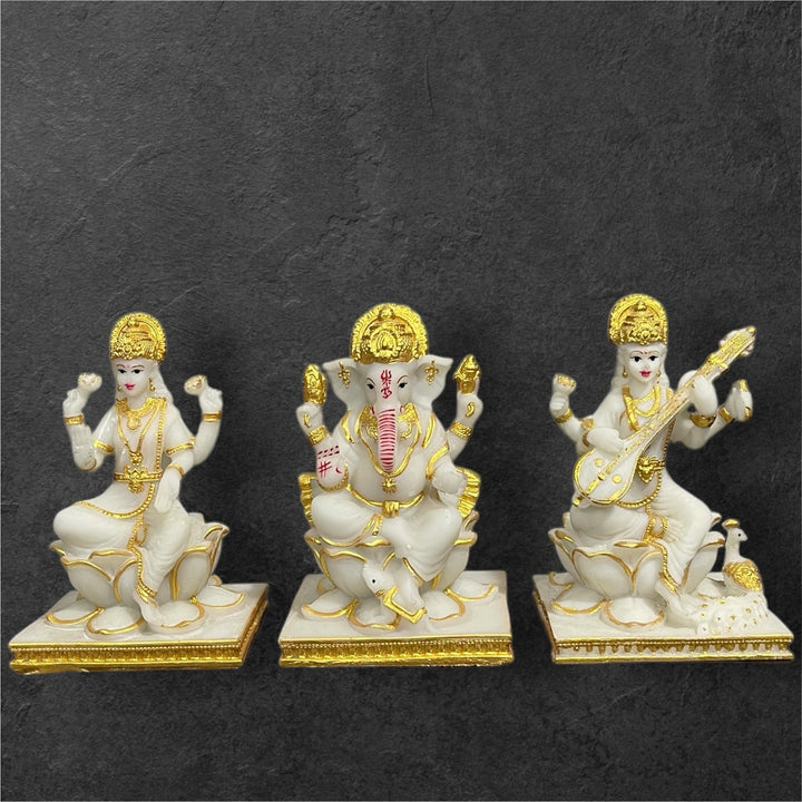 ganesh laxmi saraswati idol
diwali idol set
ganesh laxmi murti
saraswati idol