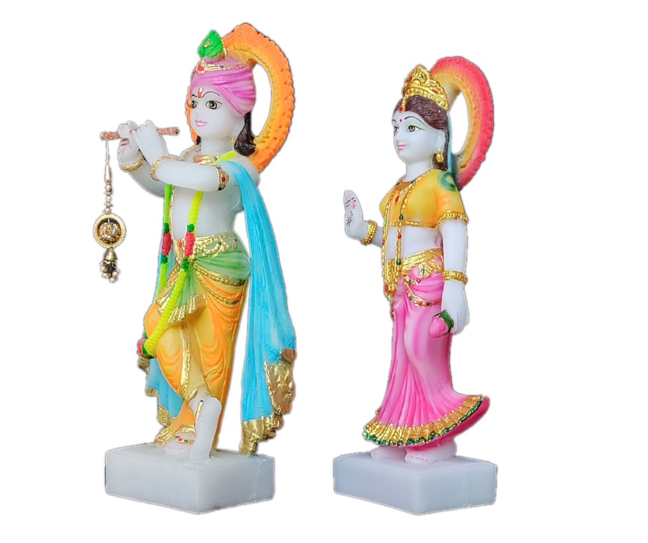 Marble Radha Krishan Murti