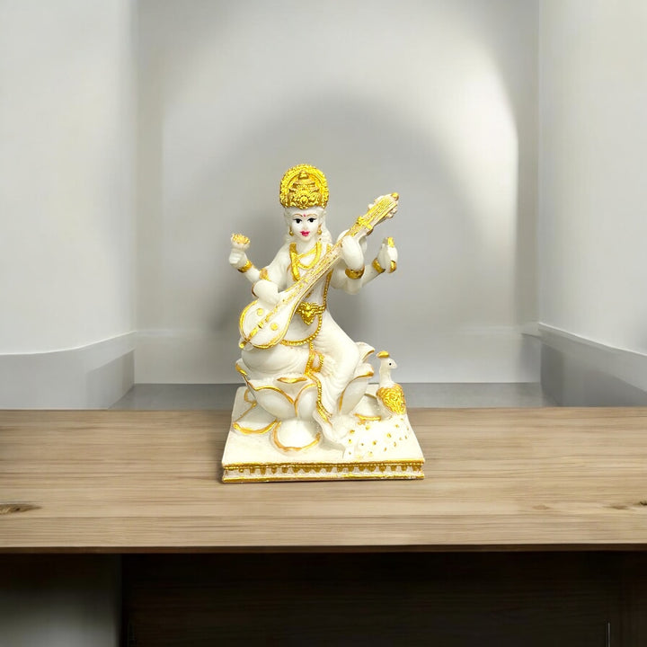 small saraswati idol
saraswati idol for vastu
composite marble saraswati idol
white saraswati statue
basant panchami idol
saraswati gift idol
indian god idols
